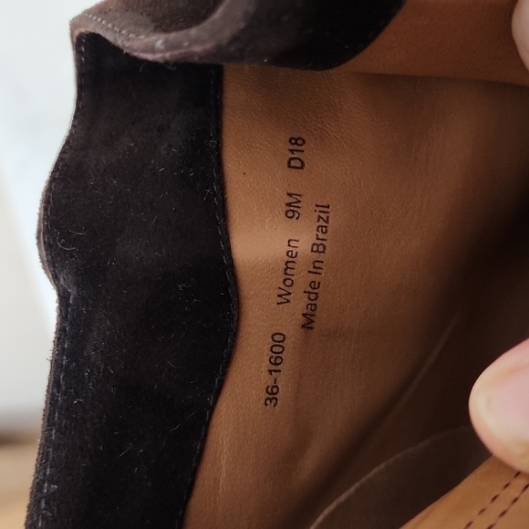 TRASK Tinsley Brown Suede Ankle Booties Size 9M - Picture 14 of 16